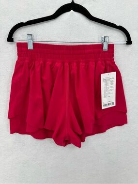 NWT Lululemon Shake It Out High-Rise Running Short 2.5" Mulberry Spark Size S